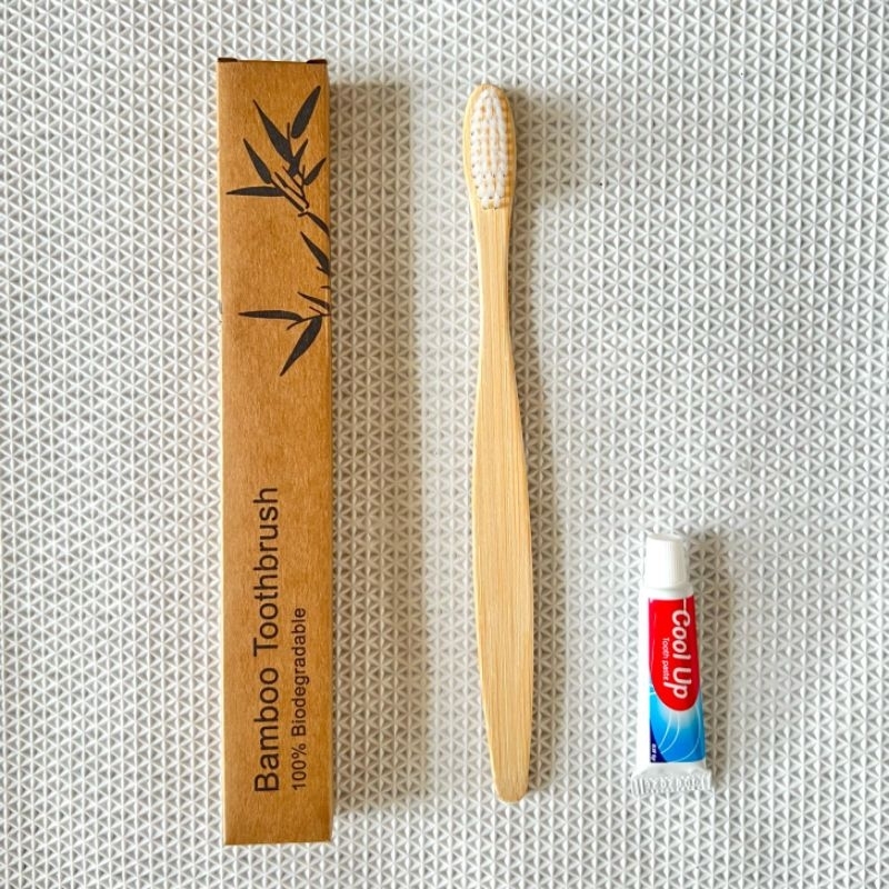 Sikat Gigi Hotel Bambu Ramah Lingkungan Cover Box | Aminitis Hotel