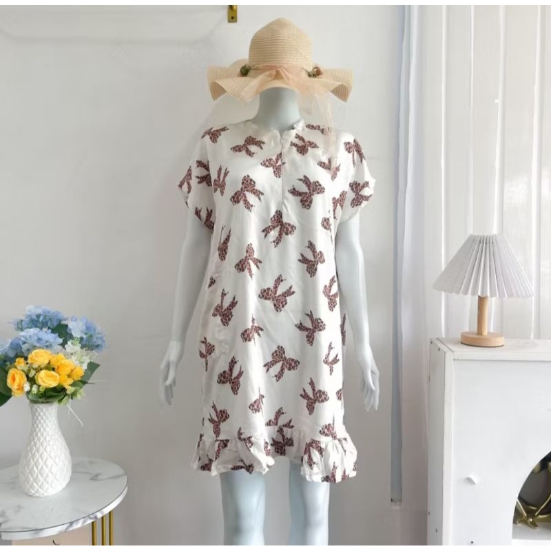 Daster Kekinian / Daster Wanita / Daster Busui / Ready Daster Makassar / Daster Premium Makassar / M