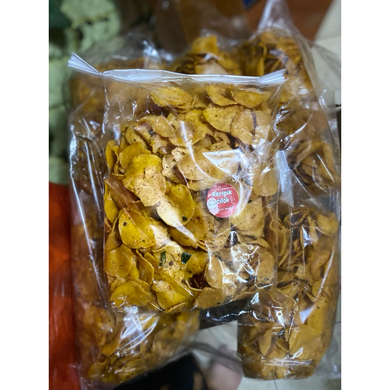 

Keripik Cilok Gurih Pedas Enak 500 Gram