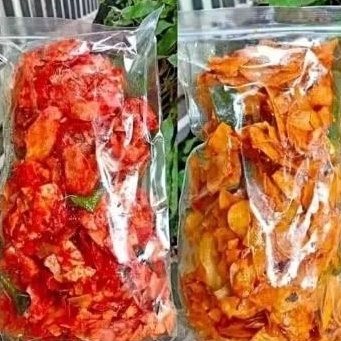 

Keripik singkong Balado Rujak 500gr