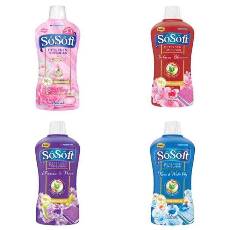 sosoft detergent cair