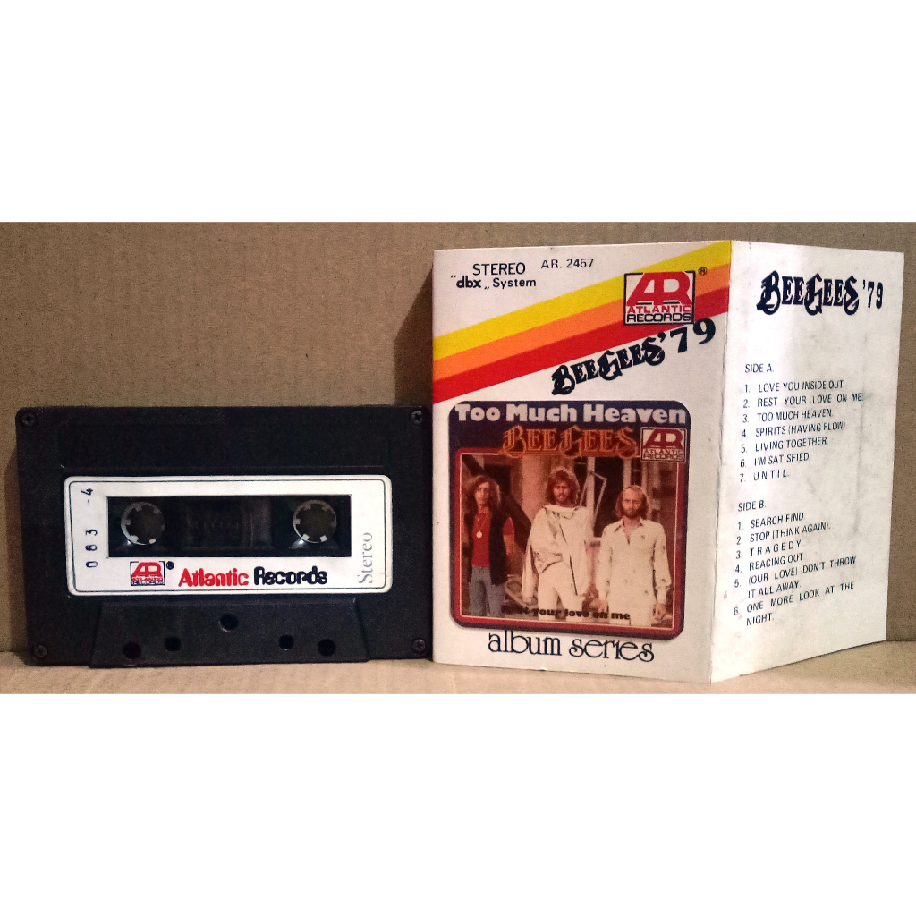 BEE GEES - BEE GEES 79 - Atlantic Records - Kaset
