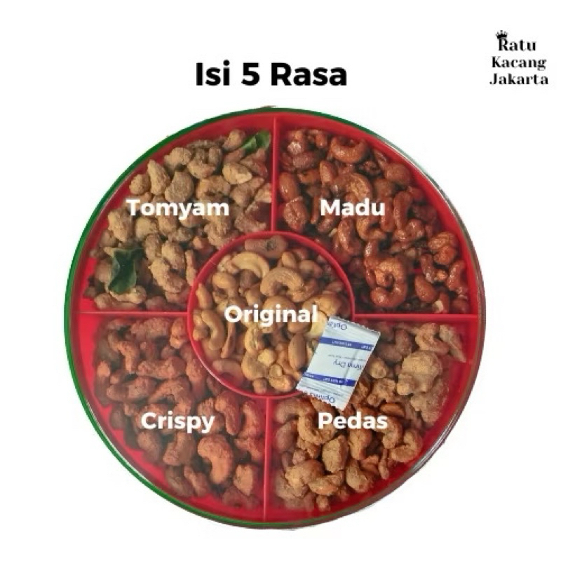 

kacang mede 5 rasa