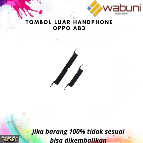 WABUNIMOBILEPART TOMBOL LUAR HANDPHONE OPPO A83