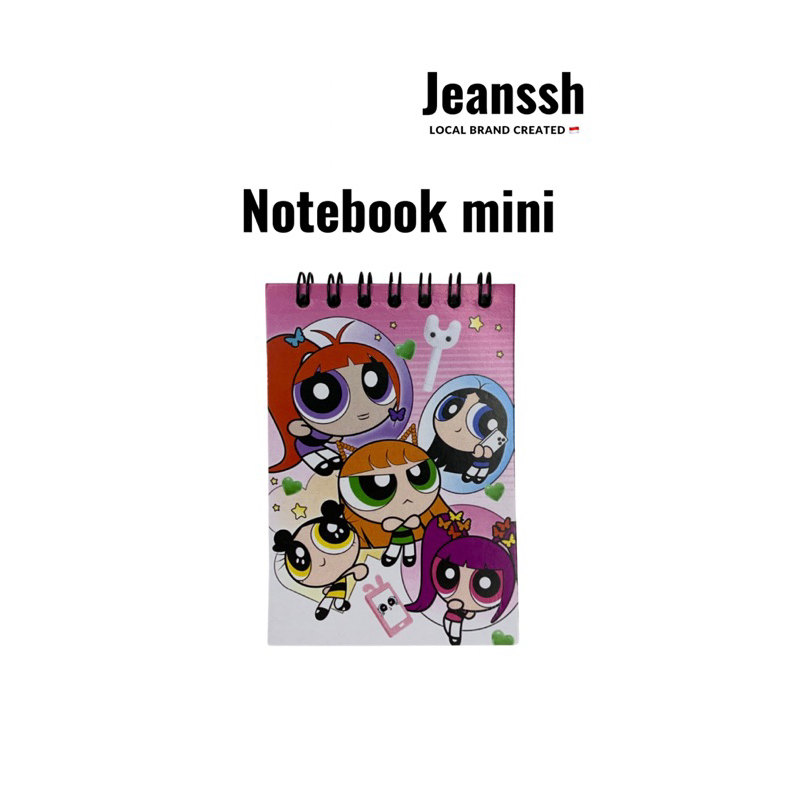 

JEANSSH NOTEBOOK MINI POWERPUFF NEWJEANS NJZ NOTE MINI NOTEBOOK MURAH CATATAN KECIL MEMO BUKU A7