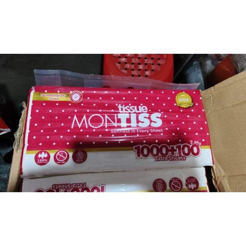 Tissue Montiss 1000+100