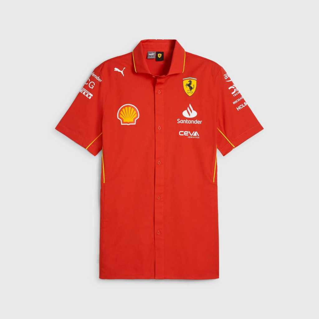 SALE Ferrari F1 Formula 1 Team Original Baju Kaos Kemeja Pria