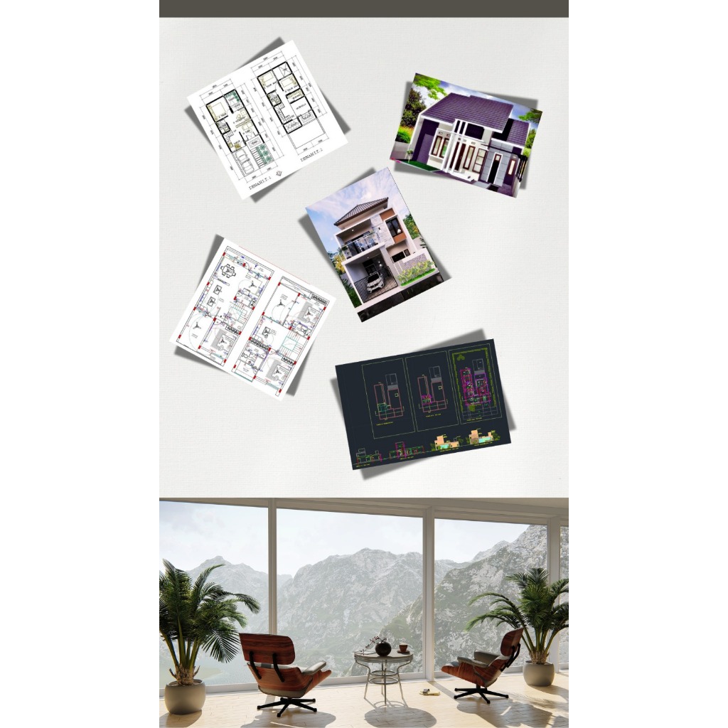 

Kumpulan Gambar Rumah, Arsitektur, Interior, MEP, Struktur dan Lanscape (DWG)