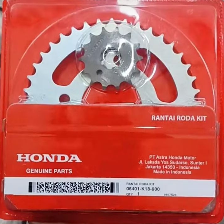 GEAR GIR SET AHM (K18) VERZA 150 & NEW CB VERZA 150 CB 150R