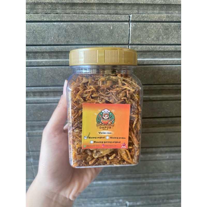 

Bawang Goreng/Siwang (Terasi Bawang) Khas Cirebon 450gr