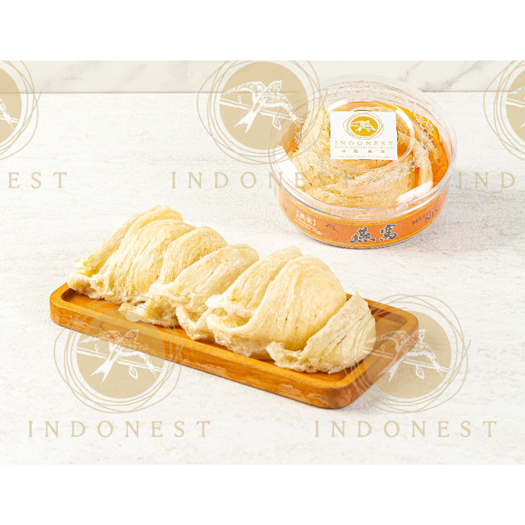 

Sarang Burung Walet Indonest Kualitas Export Grade AAAAA 50 Gram 50gr (MANGKOK)