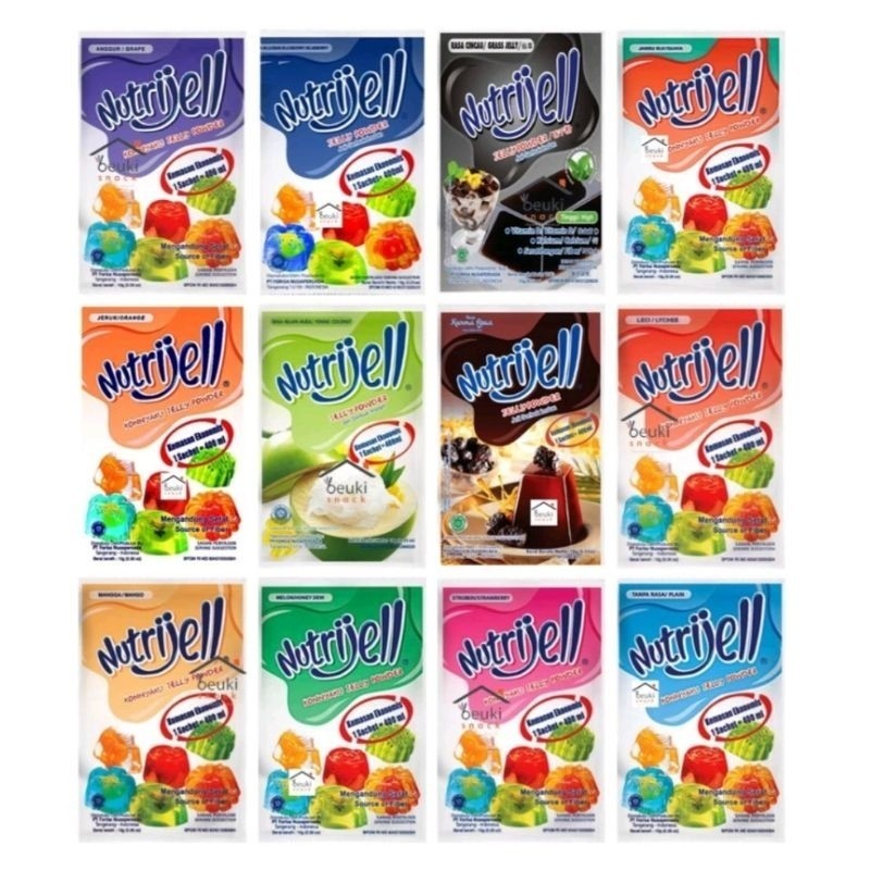 

nutrijell jelly powder all varian