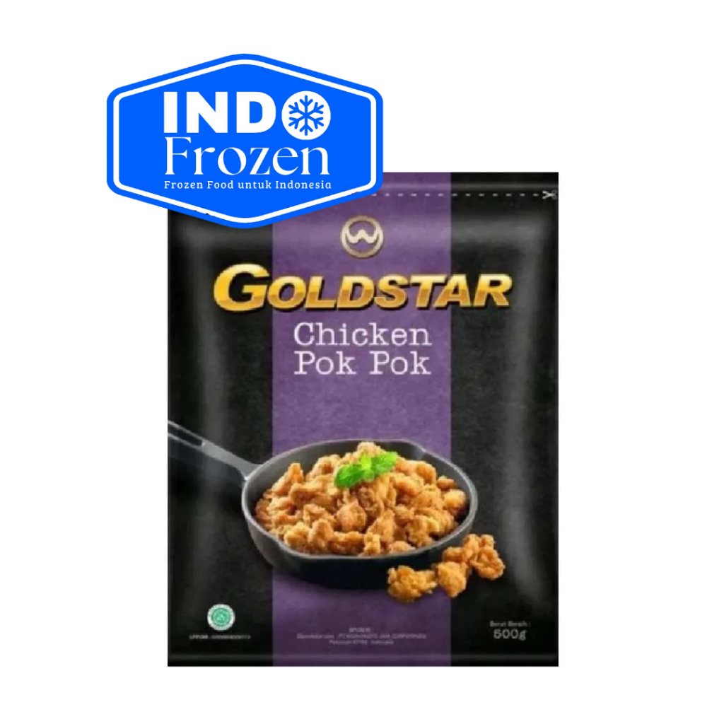

GOLDSTAR CHICKEN POK POK 500GR / NAGET AYAM