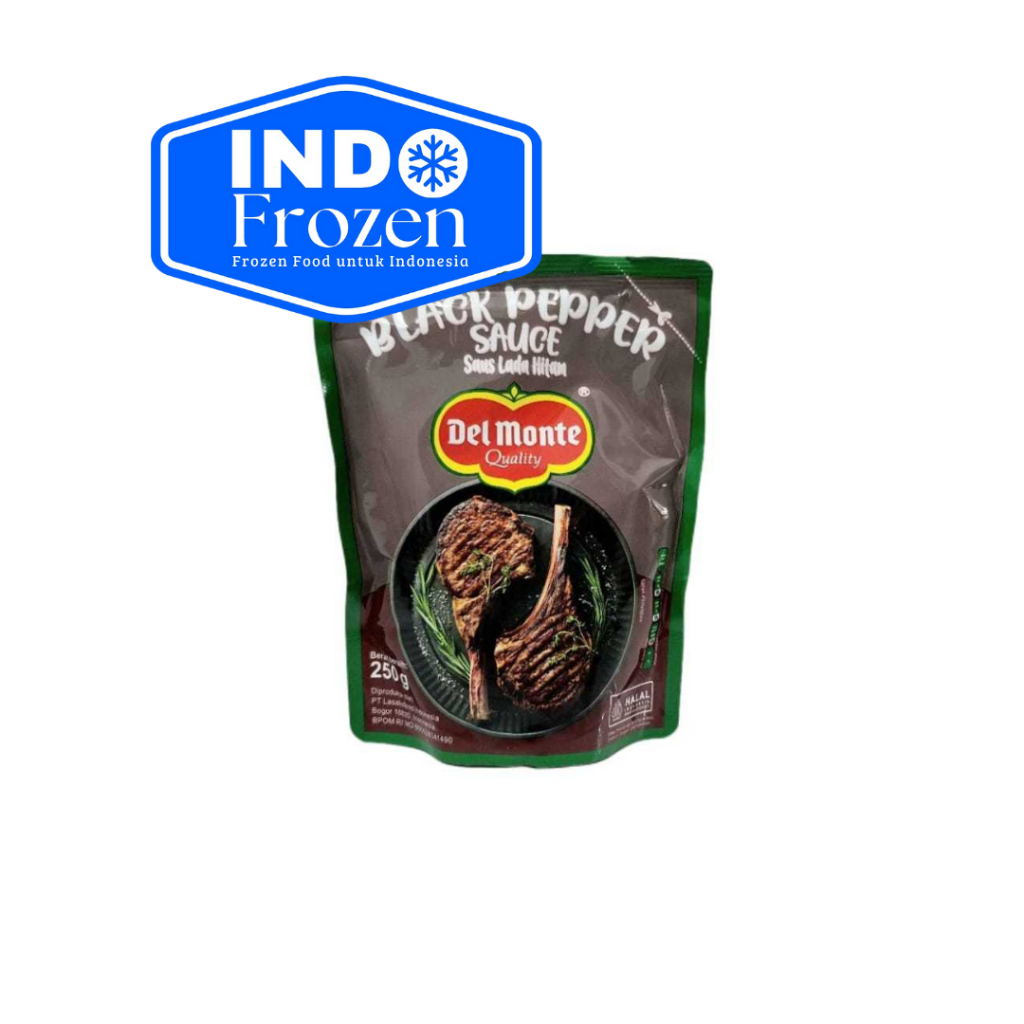 

DELMONTE BLACK PEPPER SAUCE 250GR / SAUS LADA HITAM
