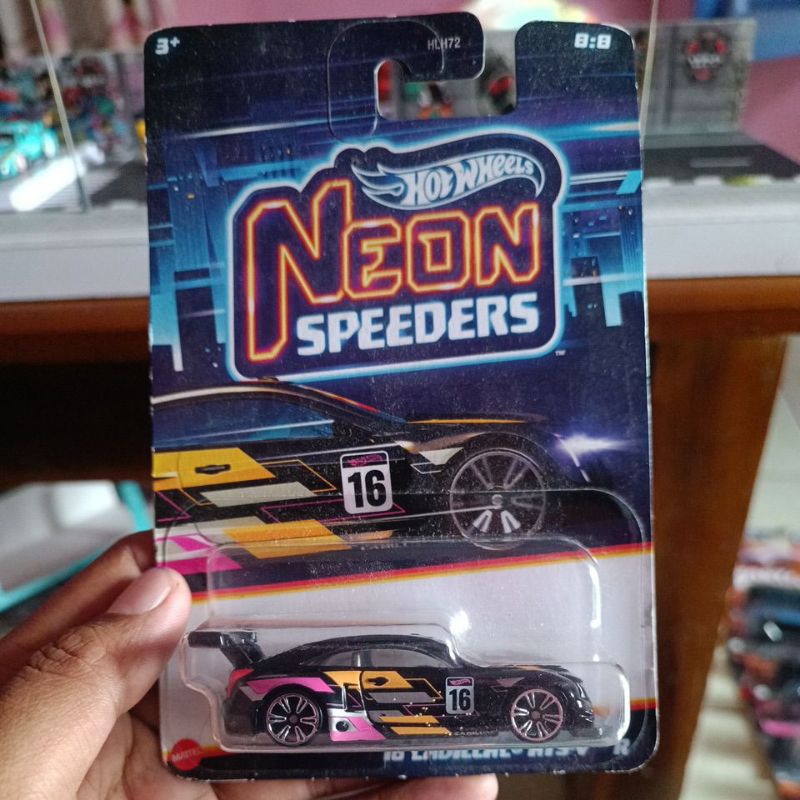 Hot wheels neon speeders 16 cadillac ats-v