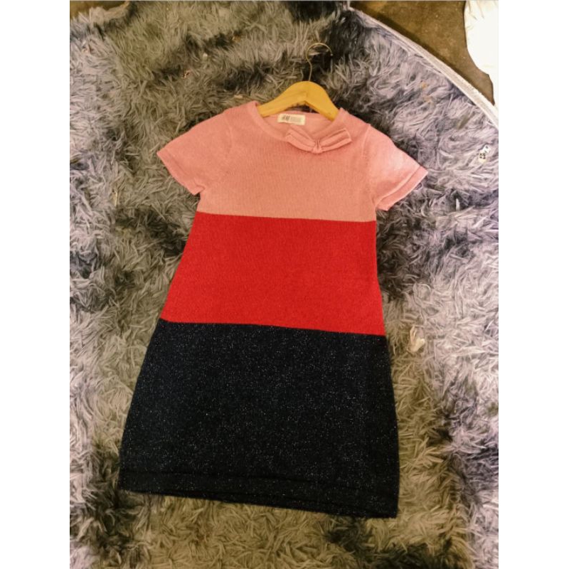 dres anak rajut H&M usia 4-6 tahun