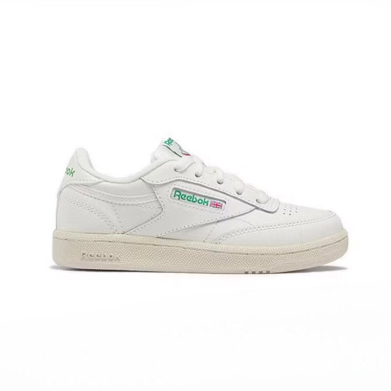 Sepatu Sneakers Pria Wanita Reebok Club C 85 Vintage White