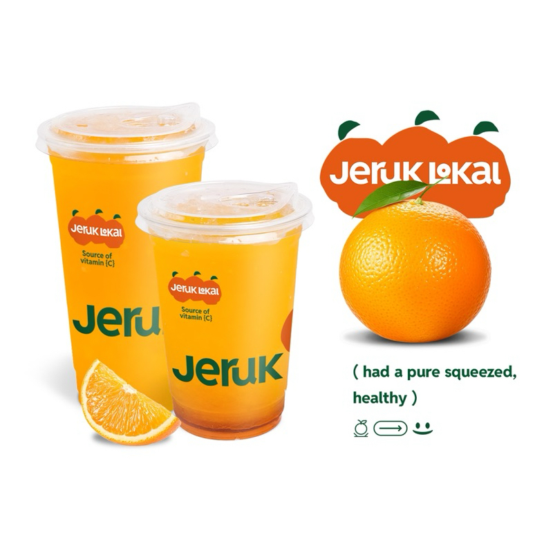 

JERUK LOKAL ORI - Pure Sari Jeruk peras asli | Source of vitamin C ++