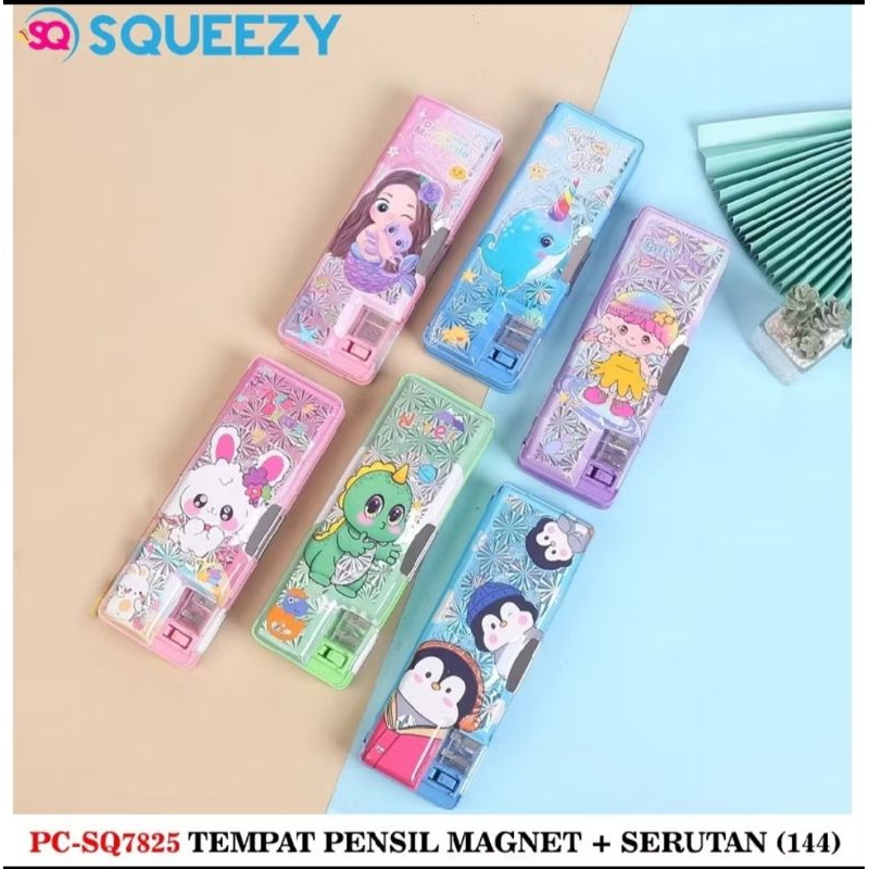 

Tempat Pensil Magnet + Serutan