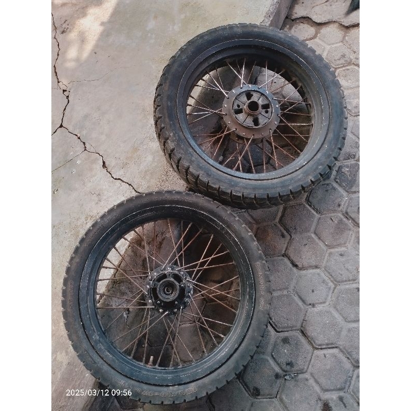 velg tapak lebar ring 17 PNP Megapro Primus/tiger