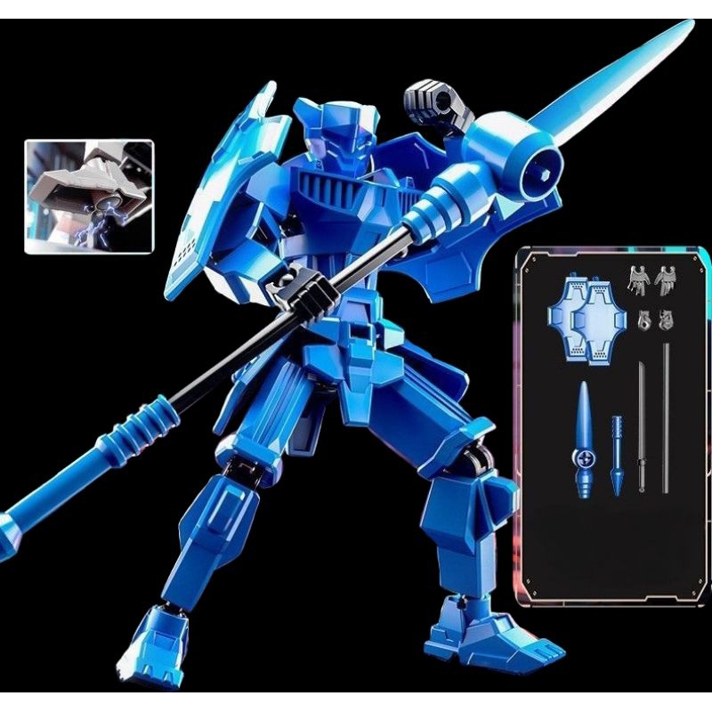 Dummy 13 Action Figure Dummy 13 Robot Bilah Panjang