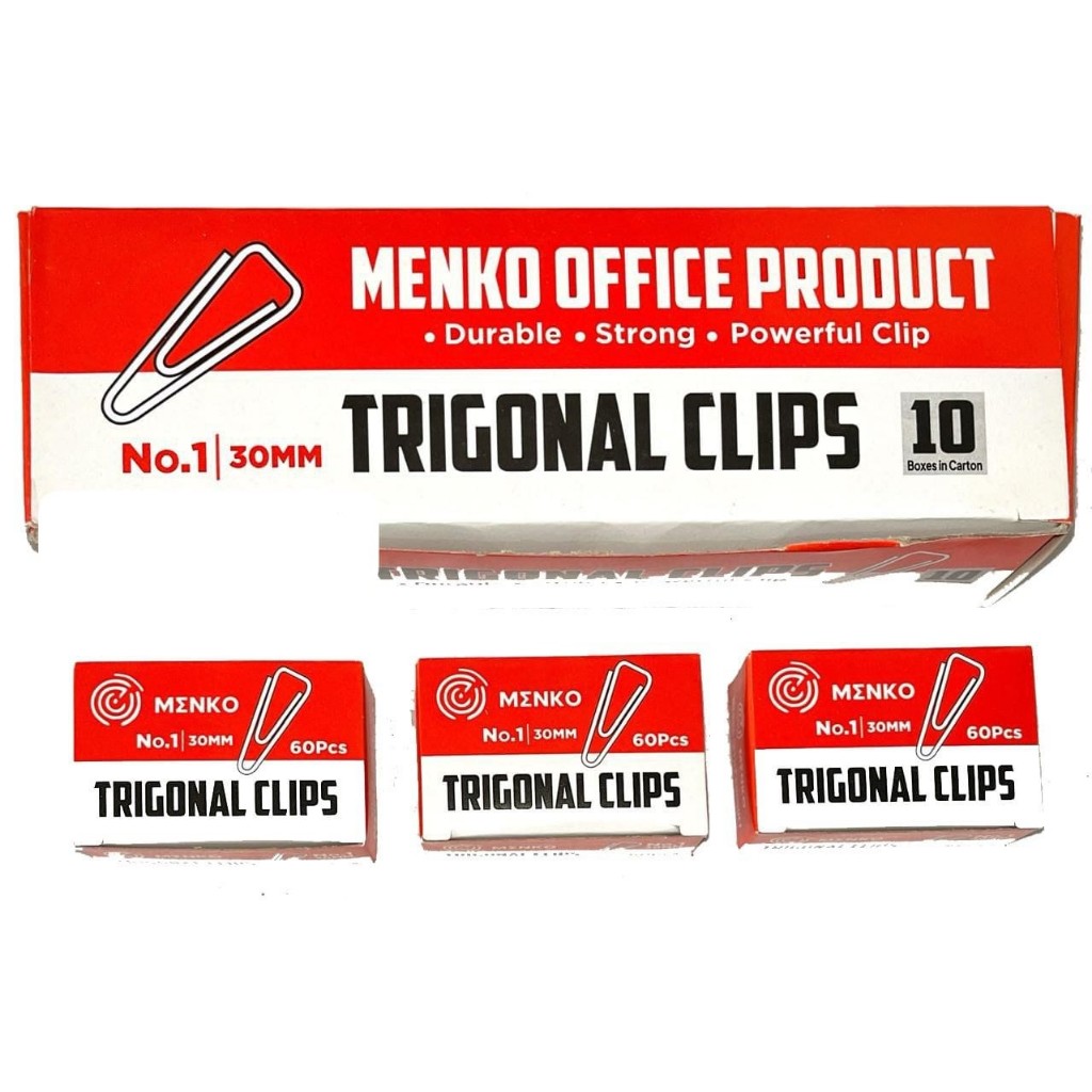 

Klip Kertas Paperclip Triagonal Clip No.1 ( 30 mm )