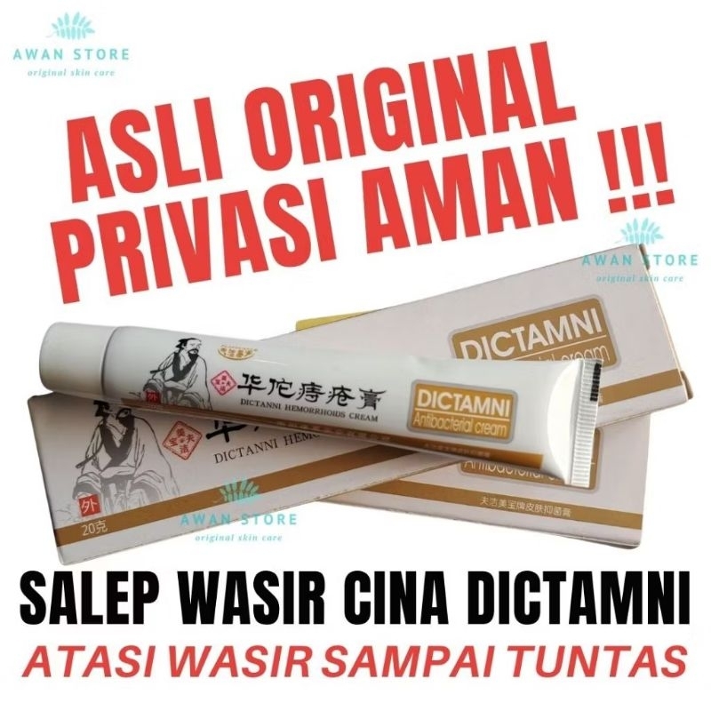 [Bali] Salep Wasir Cina Sinshe DICTAMNI Asli Original