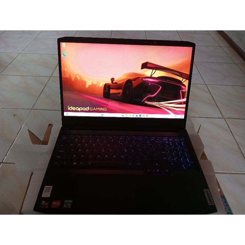 Laptop Second Lenovo Ideapad gaming 3