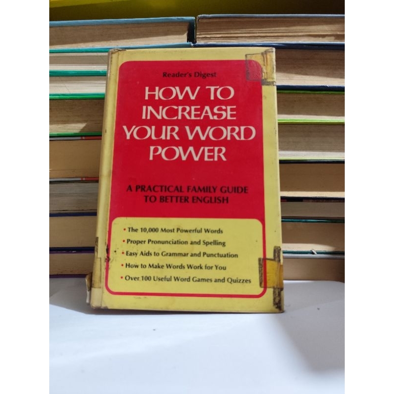 READER'S DIGEST & HOW TO INCREASE YOUR WORD POWER - A PRATICAL FAMILY GUIDE