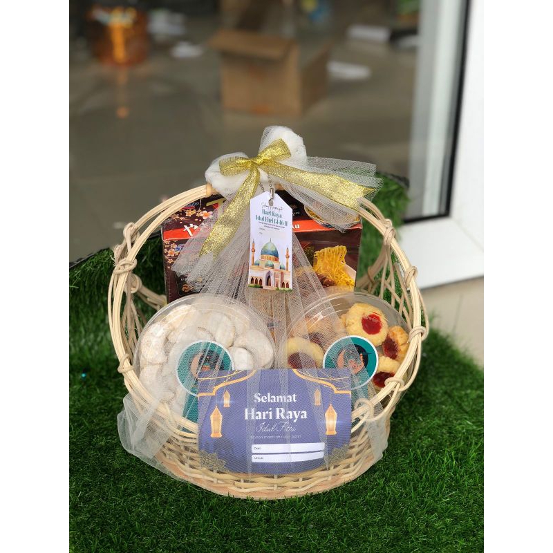 

Hampers Lebaran/parcel lebaran/hamper kue kering snack