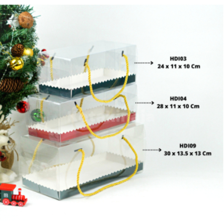 Box Mika Roll Cake / Kotak Mika Roll Cake / Box Mika Transparan / Kotak Mika Transparan / Box Mika K