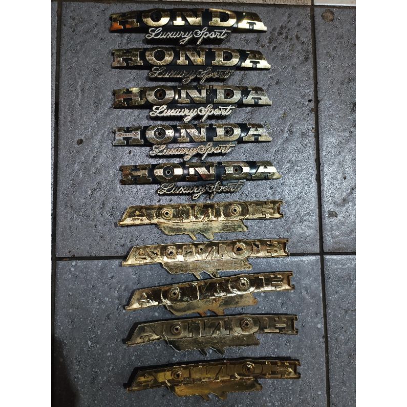 emblem logo tangki honda GL Max / Gl Pro ori bekas