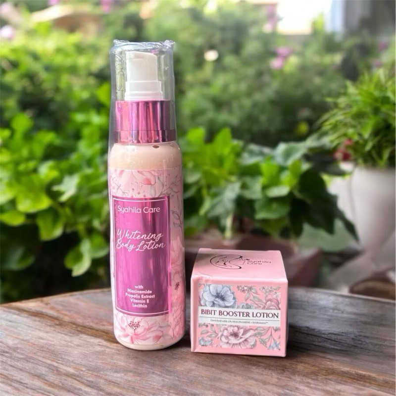 Hb Syahila care 100ml + Bibit Booster Pemutih