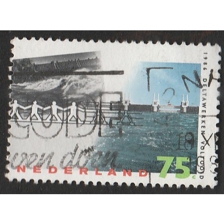 

A 11823 SATU BUAH PRANGKO NEDERLAND TEMA DELTAWERKEN TAHUN 1986 DENGAN KONDISI SUDAH ADA CAP