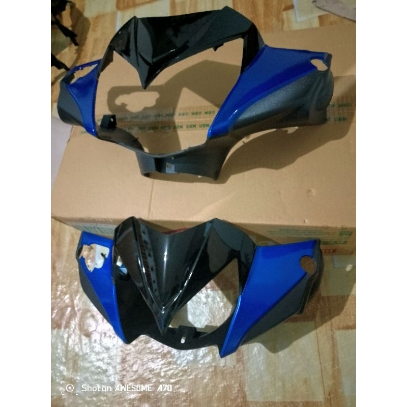 TERMURAH Batok Depan Supra X 125 New Batman 2007 2008 2009 2010 2011 2012.warna biru mirip original