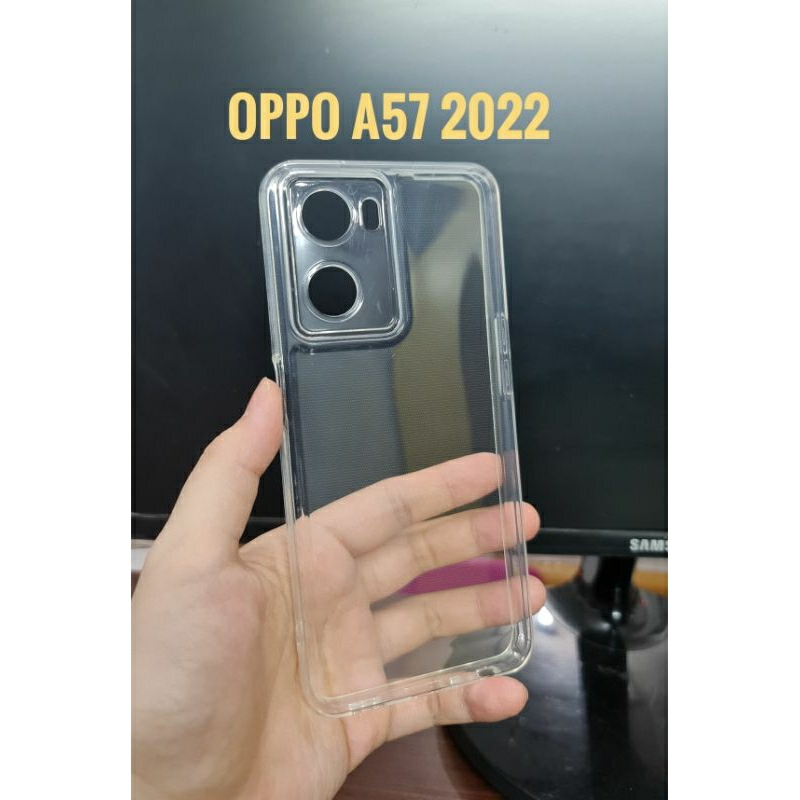 SOFTCASE TPU SPACE OPPO A57 2022 / A57 4G / A57 NEW CASING TRANSPARAN BENING