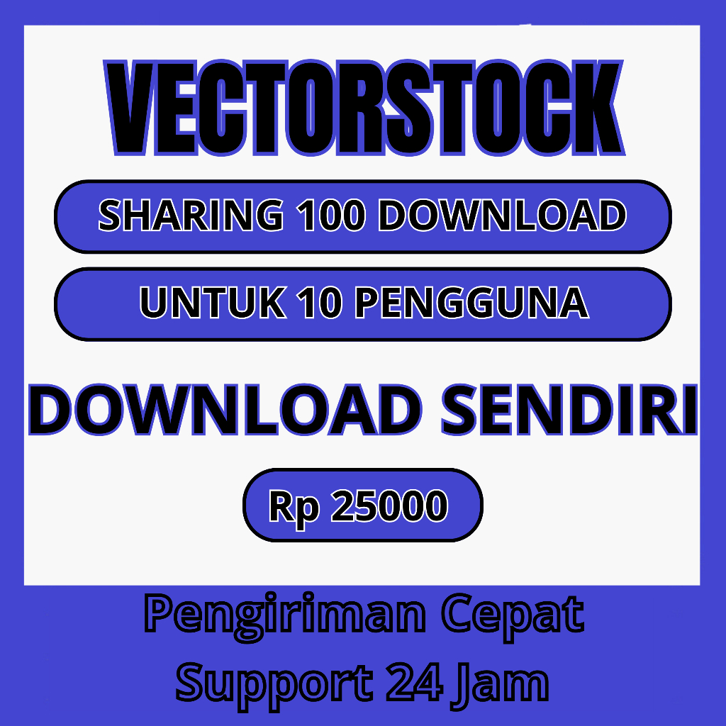 VectorStock 10 Download - Akses Vektor & Ikon