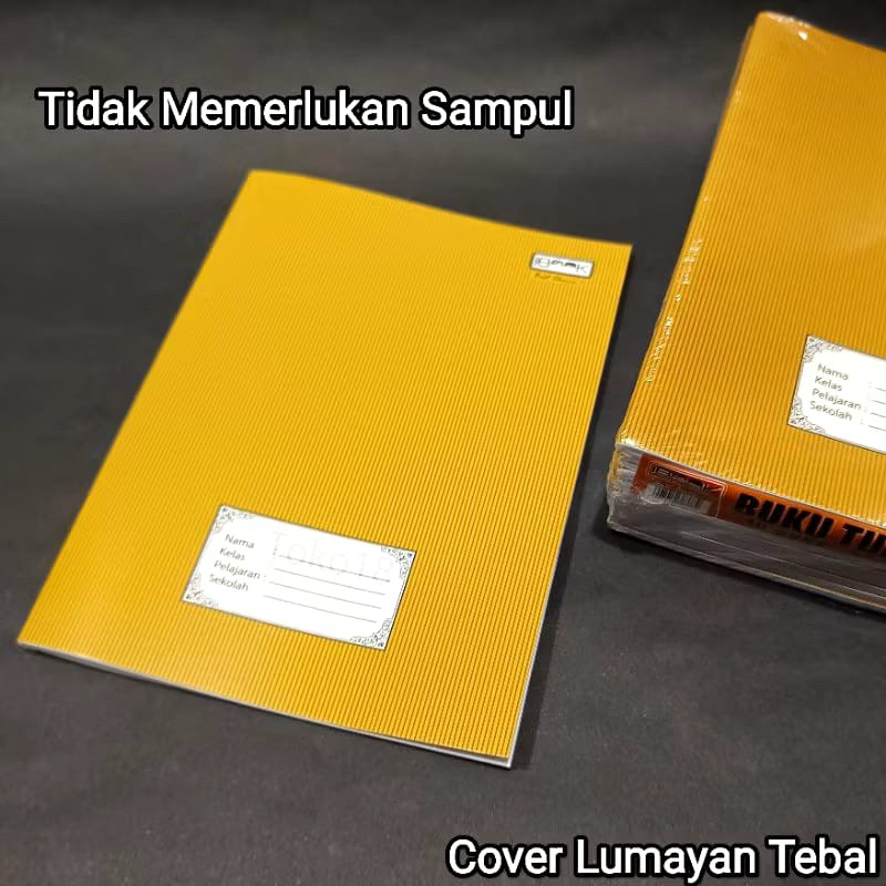 

1 Pak Buku Tulis 58 Dan 38 Lembar Cover Coklat(Isi 10 Buku)