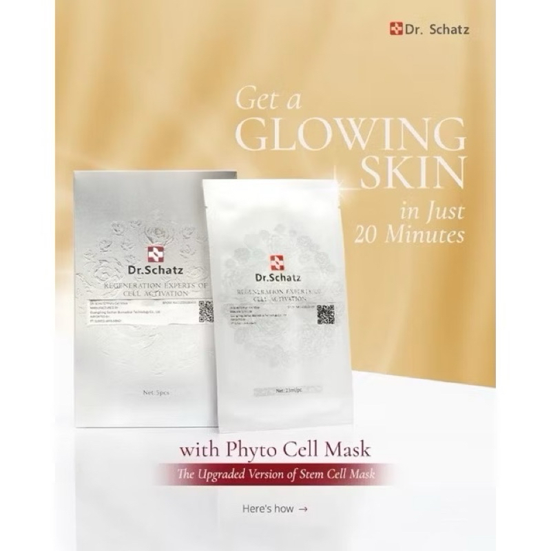 DR SCHATZ PHYTO CELL MASK - New Stem Cell Mask