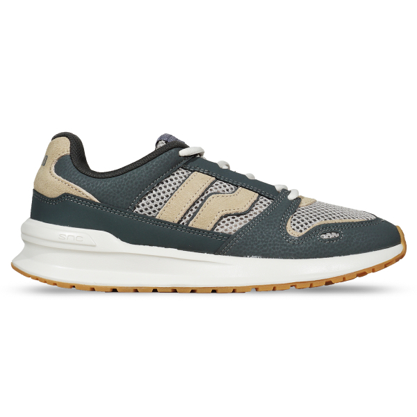 SEPATU CASUAL PIERO JOGGER 24 PRM - GUNMETAL/LIGHT GREY/GUM