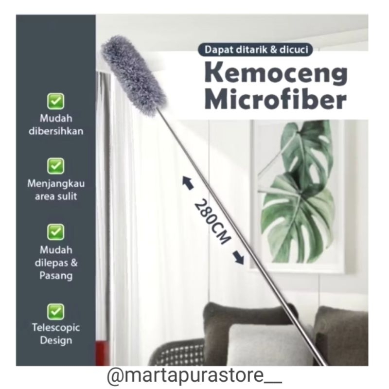 KEMOCENG MICROFIBER / KEMOCENG TELESKOPIK / KEMOCENG PLAFON / KEMOCENG PANJANG