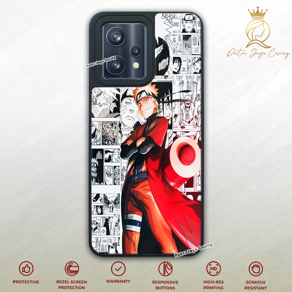 Case REALME 9 / 9 PRO PLUS PRO PLUS  Terbaru Motif Anime Naruto Series Terbaru - Softcase REALME 9 -