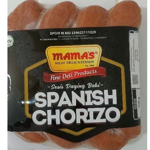 

Sosis Babi Spanish Chorizo Mamas (PT. Soejasch)