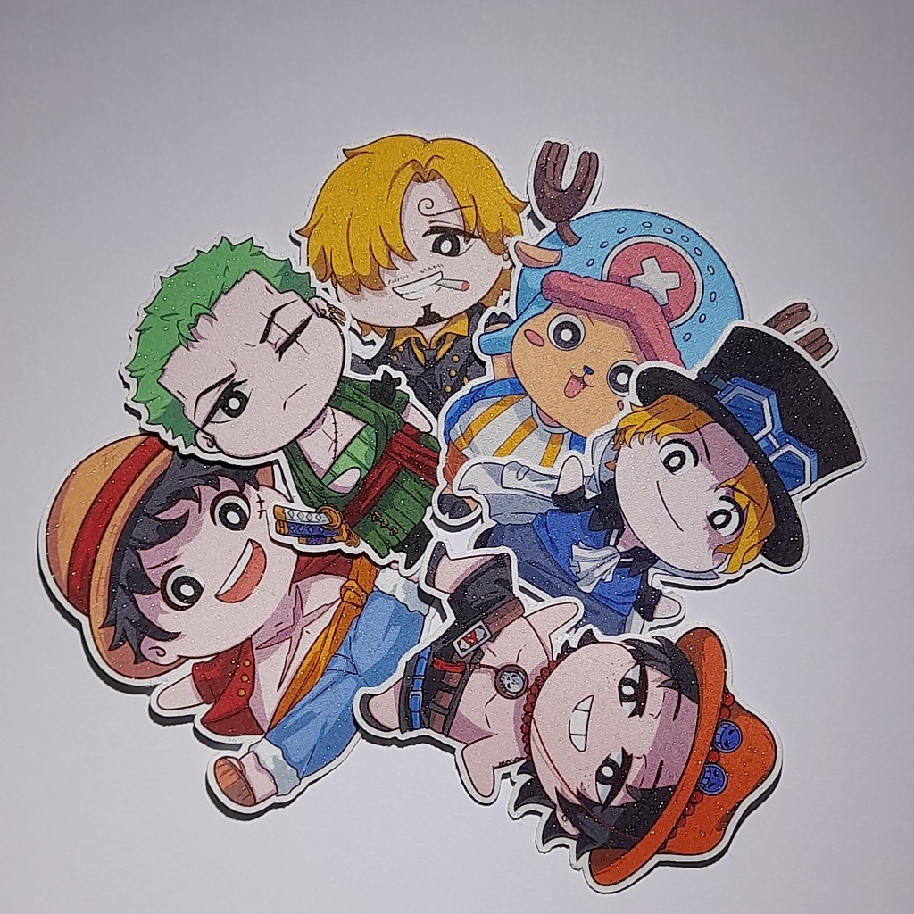 STICKER CHIBI ANIME ONE PIECE | AKSAMERCH