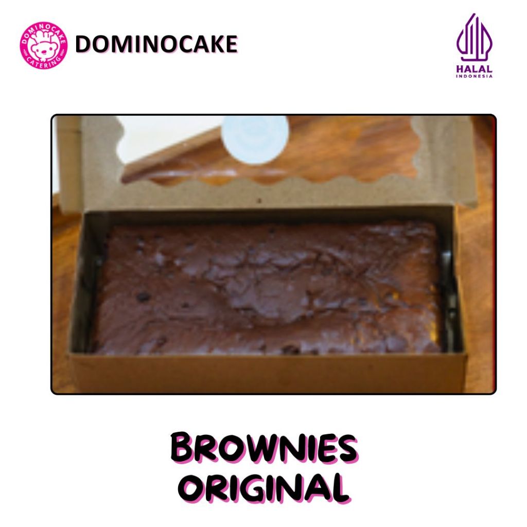 

Dominocake | Brownies Panggang Original