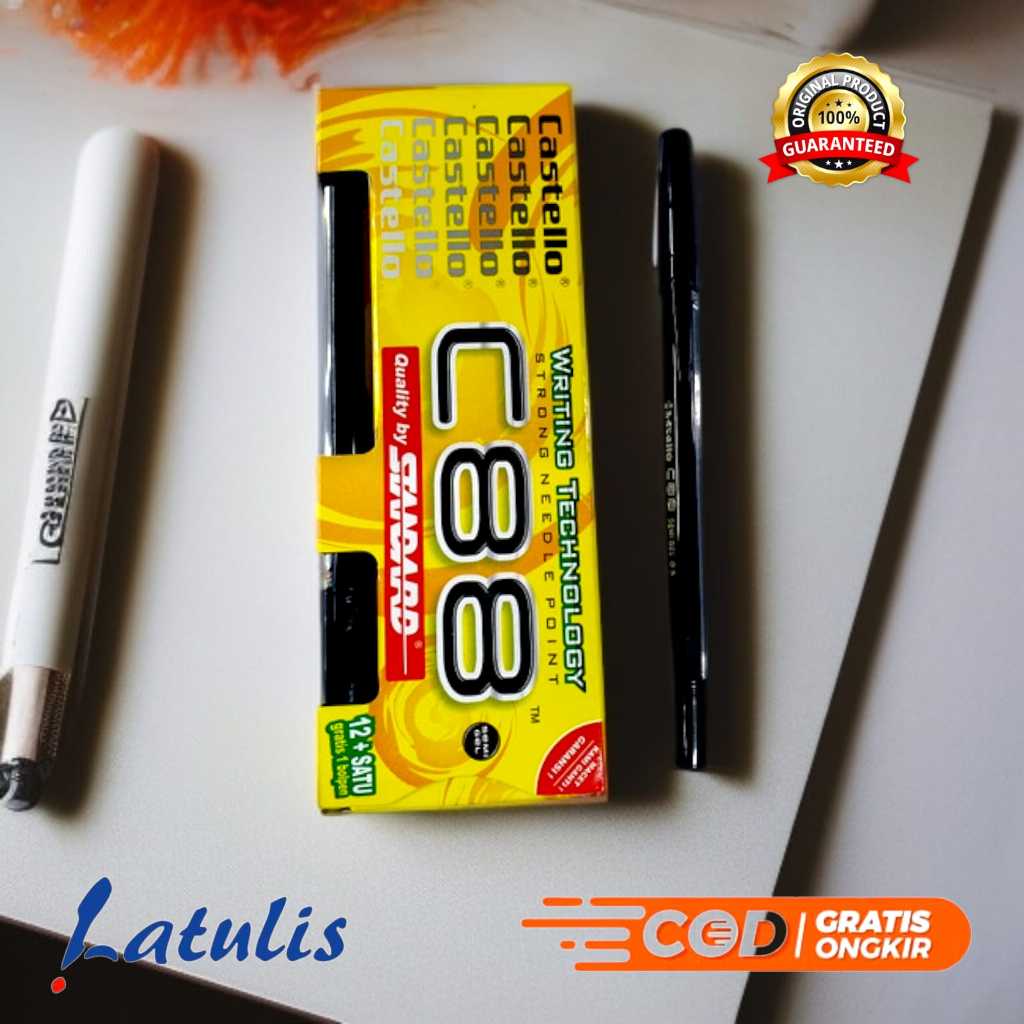 

Pulpen / Ballpoint / Pen Standart C88 (12 Pcs)