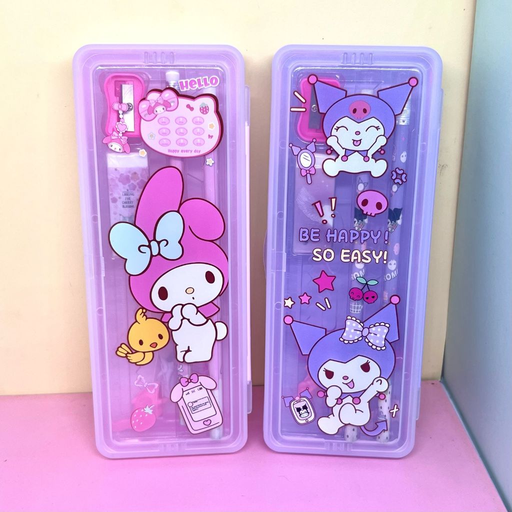 

Set Kotak Pensil Anak Sekolah Free Alat Tulis