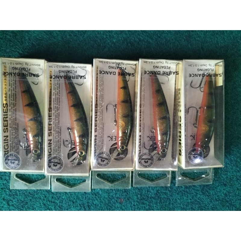 zerek sabre dance lure minnow umpan pancing
