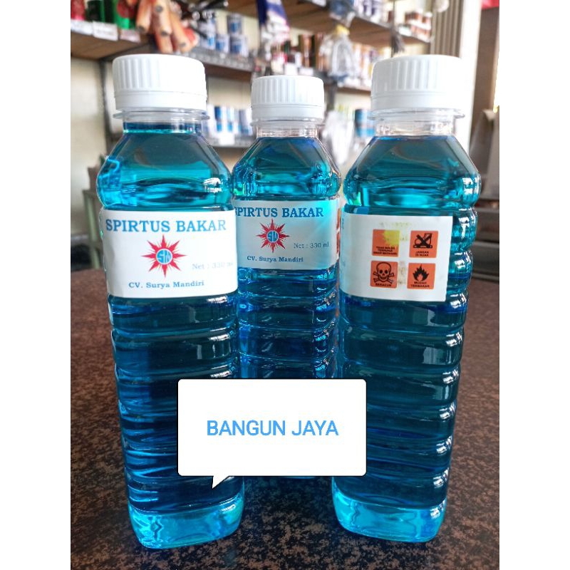 SPIRTUS 330 ML SPIRTUS BAKAR SPIRTUS CAIR SPIRTUS BIRU
