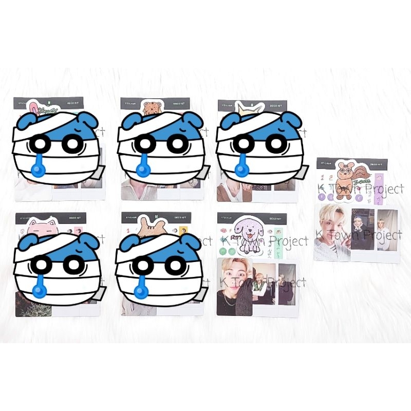 [READY - CLEARANCE SALE] BTS DECO KIT JUNGKOOK TAEHYUN JIMIN JIN SUGA RM JHOPE PC PHOTOCARD INSTANT 